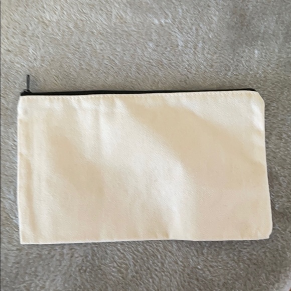 Best Teacher Ever! Thanks canvas pencil case Nwot - Picture 2 of 3